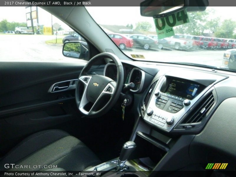 Black / Jet Black 2017 Chevrolet Equinox LT AWD