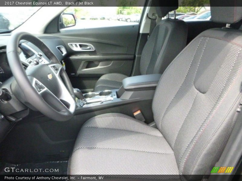 Black / Jet Black 2017 Chevrolet Equinox LT AWD