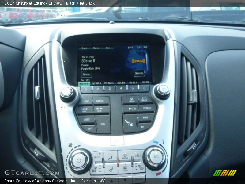 Black / Jet Black 2017 Chevrolet Equinox LT AWD