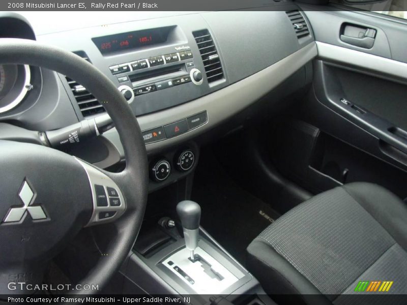 Rally Red Pearl / Black 2008 Mitsubishi Lancer ES