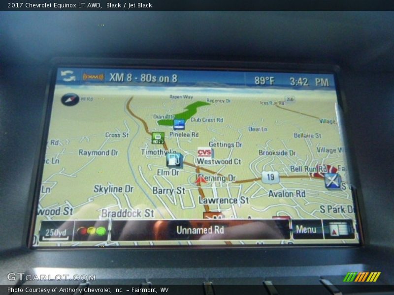 Black / Jet Black 2017 Chevrolet Equinox LT AWD