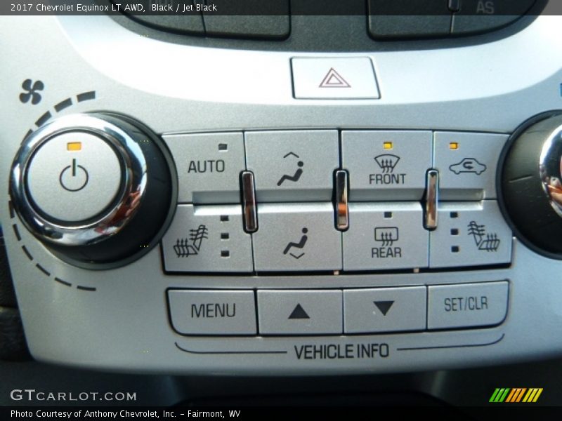 Black / Jet Black 2017 Chevrolet Equinox LT AWD