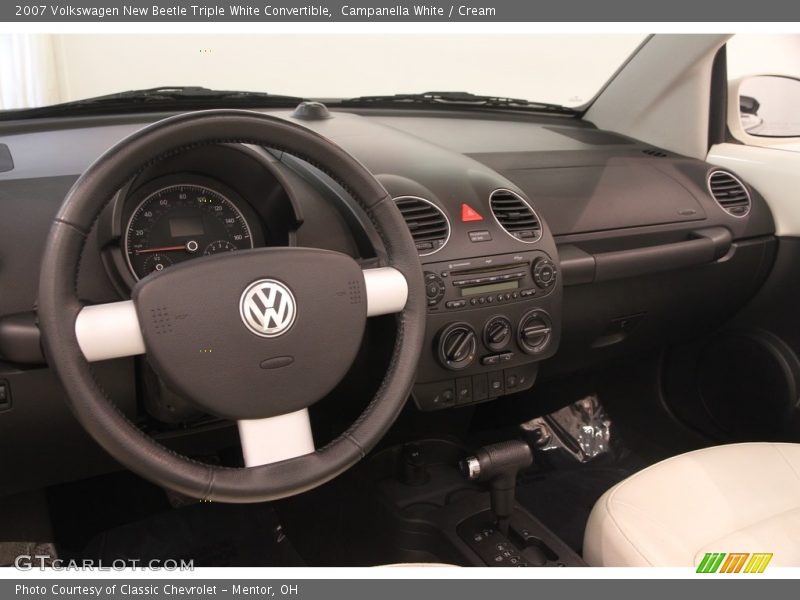 Campanella White / Cream 2007 Volkswagen New Beetle Triple White Convertible