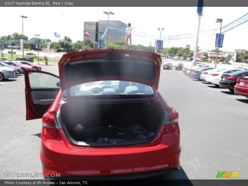 Red / Gray 2017 Hyundai Elantra SE