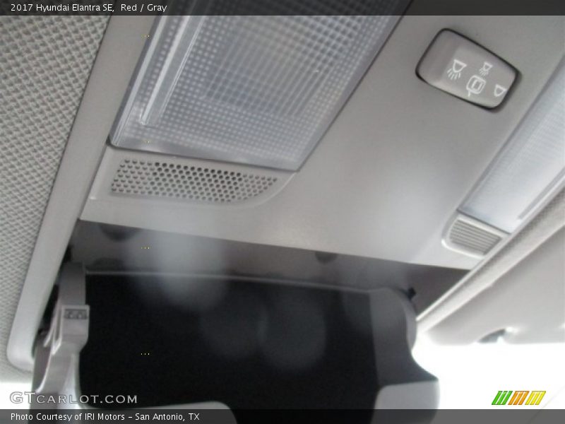 Red / Gray 2017 Hyundai Elantra SE