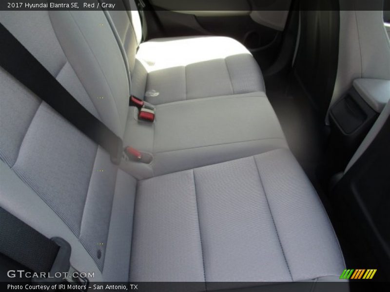 Red / Gray 2017 Hyundai Elantra SE