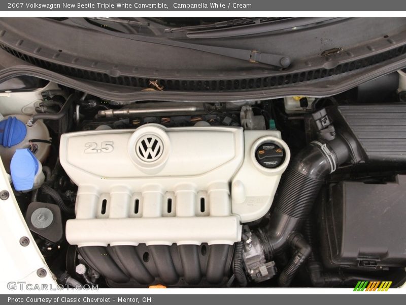 Campanella White / Cream 2007 Volkswagen New Beetle Triple White Convertible