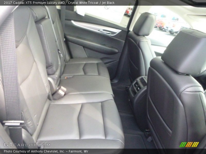 Rear Seat of 2017 XT5 Premium Luxury AWD