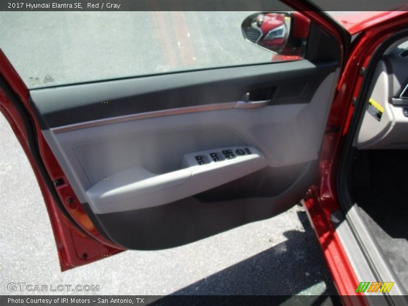 Red / Gray 2017 Hyundai Elantra SE