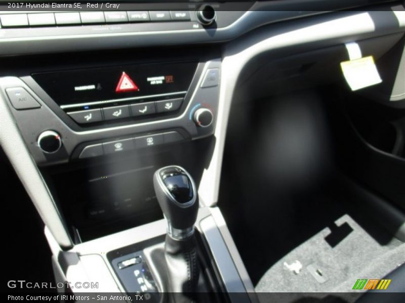 Red / Gray 2017 Hyundai Elantra SE