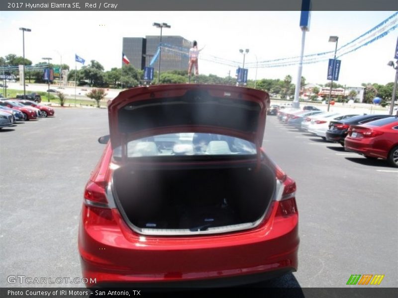 Red / Gray 2017 Hyundai Elantra SE