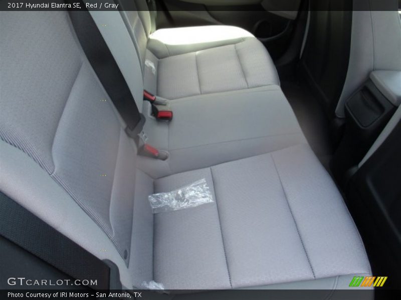 Red / Gray 2017 Hyundai Elantra SE