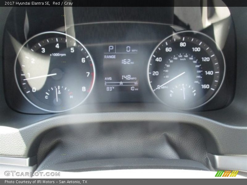 Red / Gray 2017 Hyundai Elantra SE