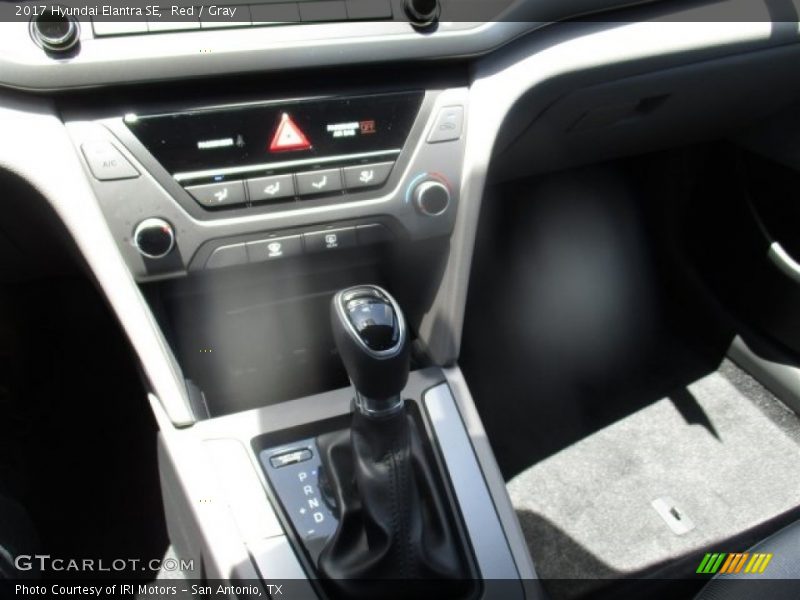 Red / Gray 2017 Hyundai Elantra SE