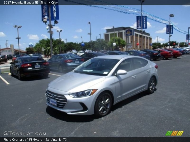 Silver / Gray 2017 Hyundai Elantra SE