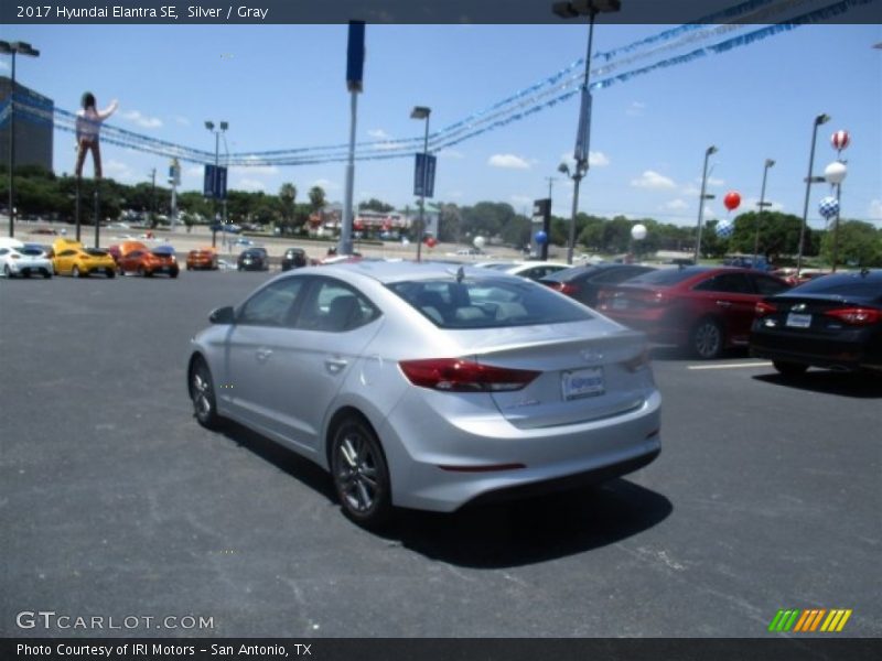 Silver / Gray 2017 Hyundai Elantra SE