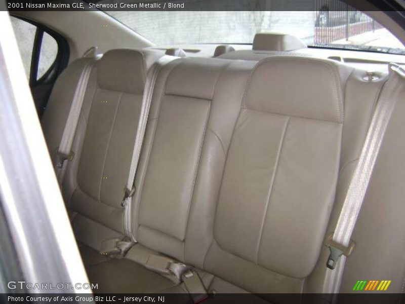 Sherwood Green Metallic / Blond 2001 Nissan Maxima GLE