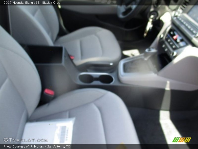 Black / Gray 2017 Hyundai Elantra SE
