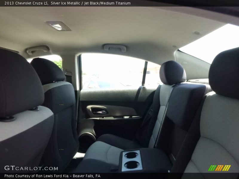 Silver Ice Metallic / Jet Black/Medium Titanium 2013 Chevrolet Cruze LS