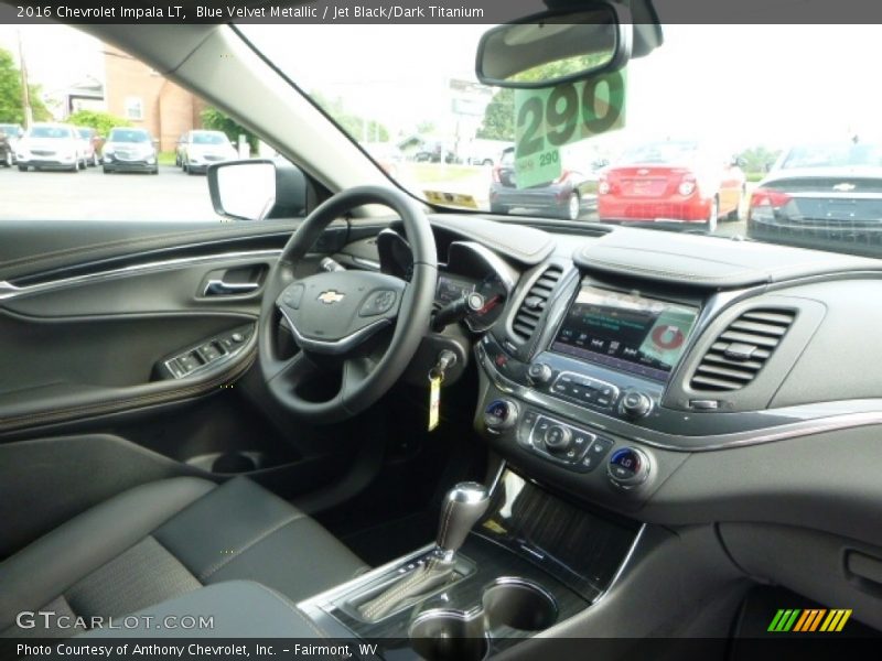 Blue Velvet Metallic / Jet Black/Dark Titanium 2016 Chevrolet Impala LT