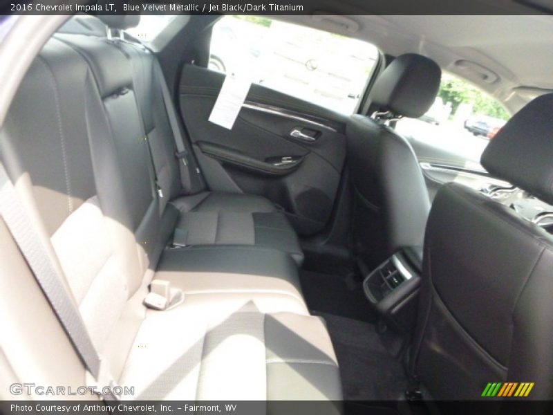 Blue Velvet Metallic / Jet Black/Dark Titanium 2016 Chevrolet Impala LT