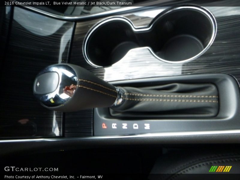Blue Velvet Metallic / Jet Black/Dark Titanium 2016 Chevrolet Impala LT