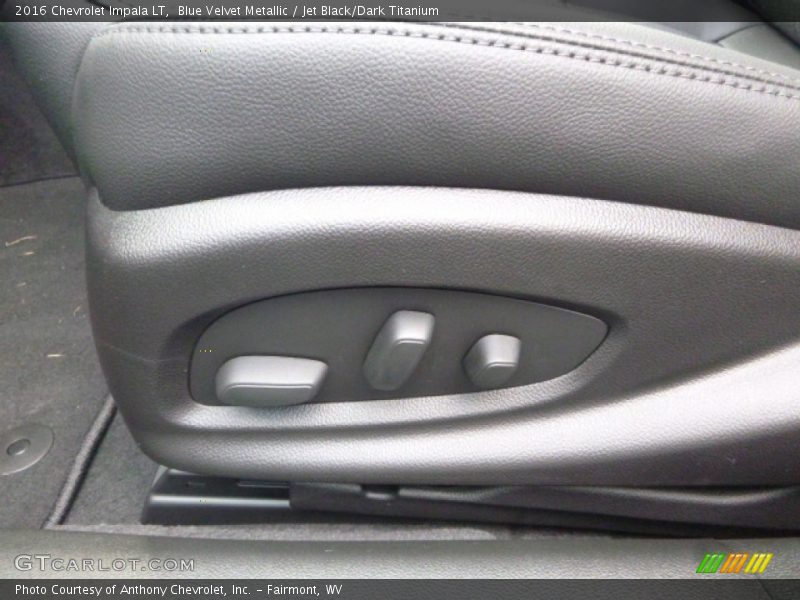 Blue Velvet Metallic / Jet Black/Dark Titanium 2016 Chevrolet Impala LT