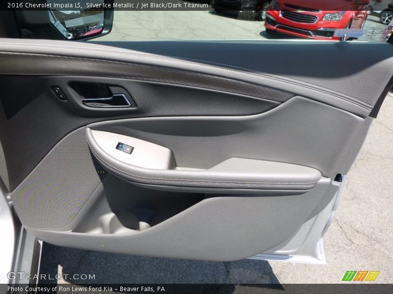Silver Ice Metallic / Jet Black/Dark Titanium 2016 Chevrolet Impala LS