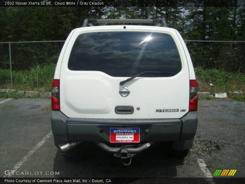 Cloud White / Gray Celadon 2002 Nissan Xterra SE V6