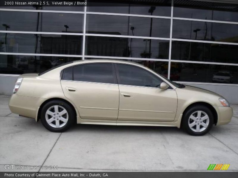 Velvet Beige / Blond 2003 Nissan Altima 2.5 S
