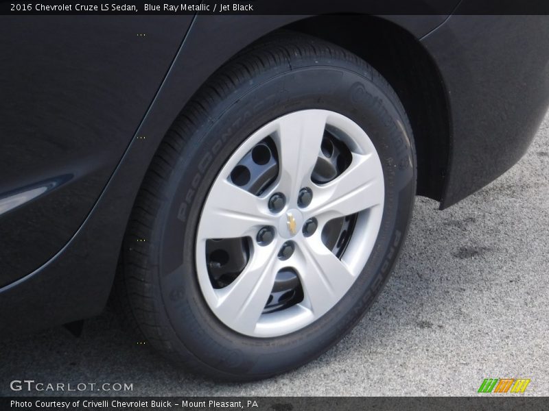 Blue Ray Metallic / Jet Black 2016 Chevrolet Cruze LS Sedan
