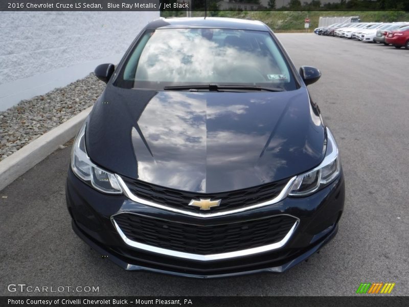 Blue Ray Metallic / Jet Black 2016 Chevrolet Cruze LS Sedan