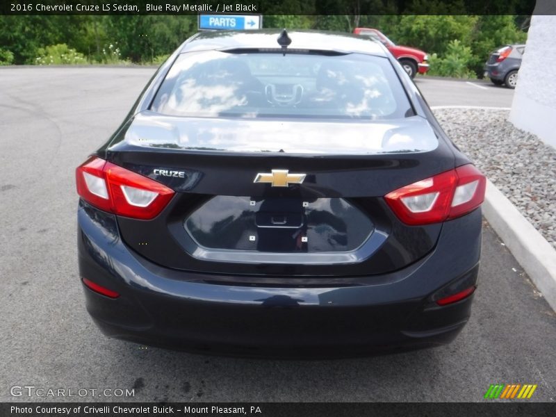 Blue Ray Metallic / Jet Black 2016 Chevrolet Cruze LS Sedan