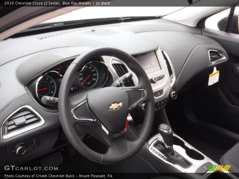 Blue Ray Metallic / Jet Black 2016 Chevrolet Cruze LS Sedan