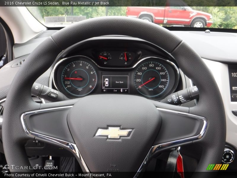 Blue Ray Metallic / Jet Black 2016 Chevrolet Cruze LS Sedan