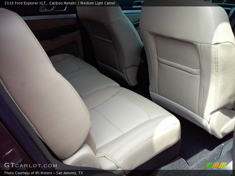 Caribou Metallic / Medium Light Camel 2016 Ford Explorer XLT