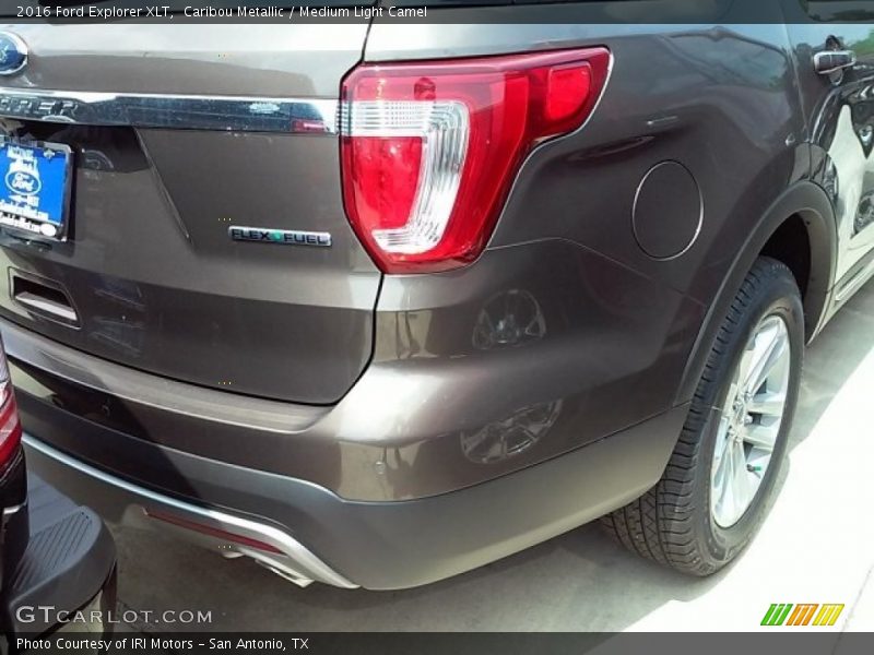 Caribou Metallic / Medium Light Camel 2016 Ford Explorer XLT