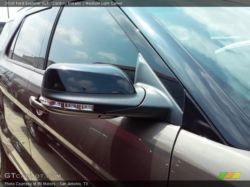 Caribou Metallic / Medium Light Camel 2016 Ford Explorer XLT