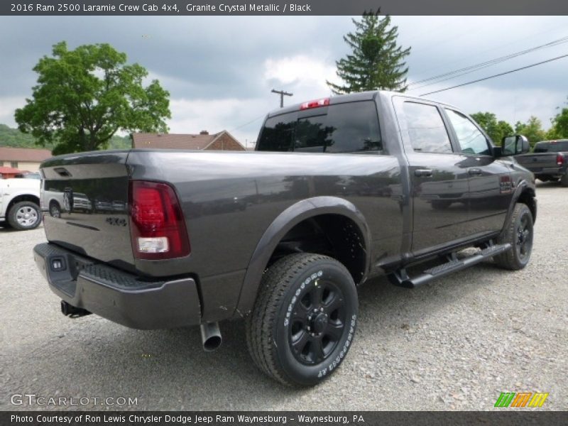 Granite Crystal Metallic / Black 2016 Ram 2500 Laramie Crew Cab 4x4