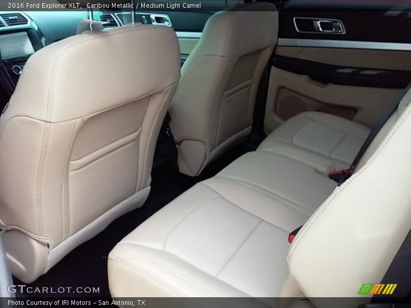 Caribou Metallic / Medium Light Camel 2016 Ford Explorer XLT