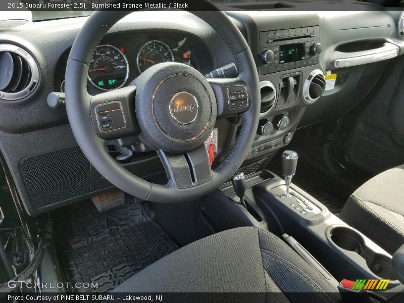 Burnished Bronze Metallic / Black 2015 Subaru Forester 2.5i