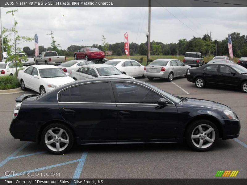 Majestic Blue Metallic / Charcoal 2005 Nissan Altima 3.5 SE