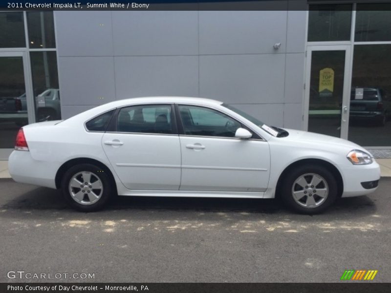 Summit White / Ebony 2011 Chevrolet Impala LT
