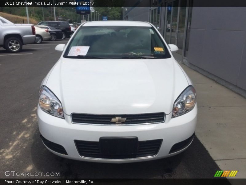 Summit White / Ebony 2011 Chevrolet Impala LT