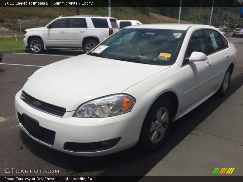 Summit White / Ebony 2011 Chevrolet Impala LT