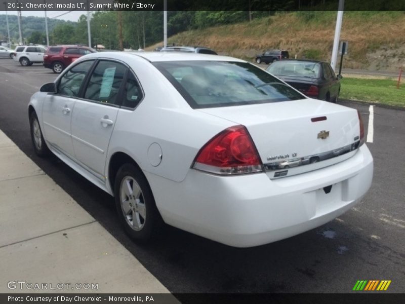 Summit White / Ebony 2011 Chevrolet Impala LT