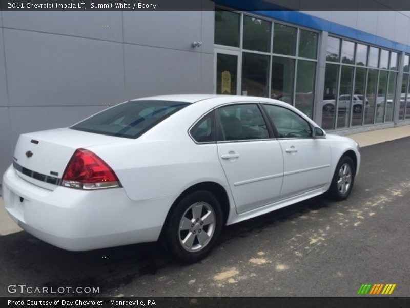 Summit White / Ebony 2011 Chevrolet Impala LT