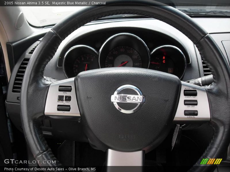 Majestic Blue Metallic / Charcoal 2005 Nissan Altima 3.5 SE