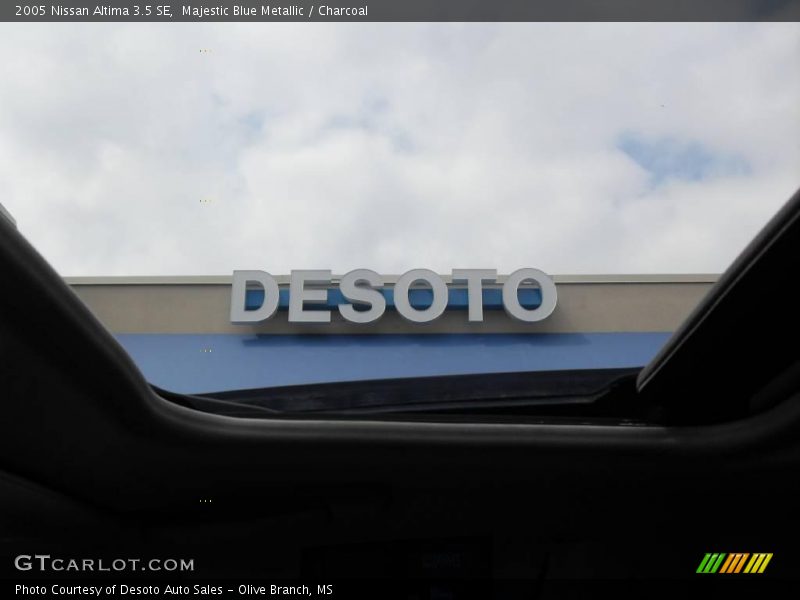 Majestic Blue Metallic / Charcoal 2005 Nissan Altima 3.5 SE