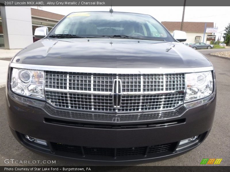 Alloy Grey Metallic / Charcoal Black 2007 Lincoln MKX AWD